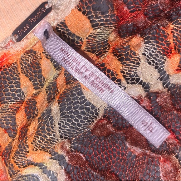 #3 NEW! Free People “Solana” Lace Crop Top w/ Cinched Front - Picture 7 of 9